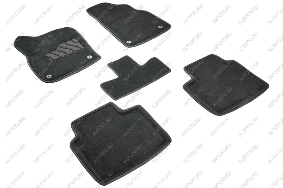 5 699 р. Коврики 3D ВОРС Geely Monjaro черн Seintex 99075  с доставкой в г. Керчь