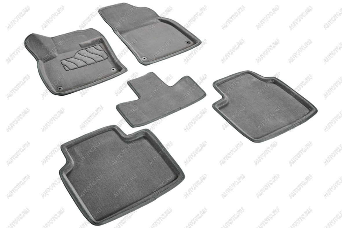 7 649 р. 3D коврики для Geely Monjaro 2021-н.в. Seintex 99523  с доставкой в г. Керчь