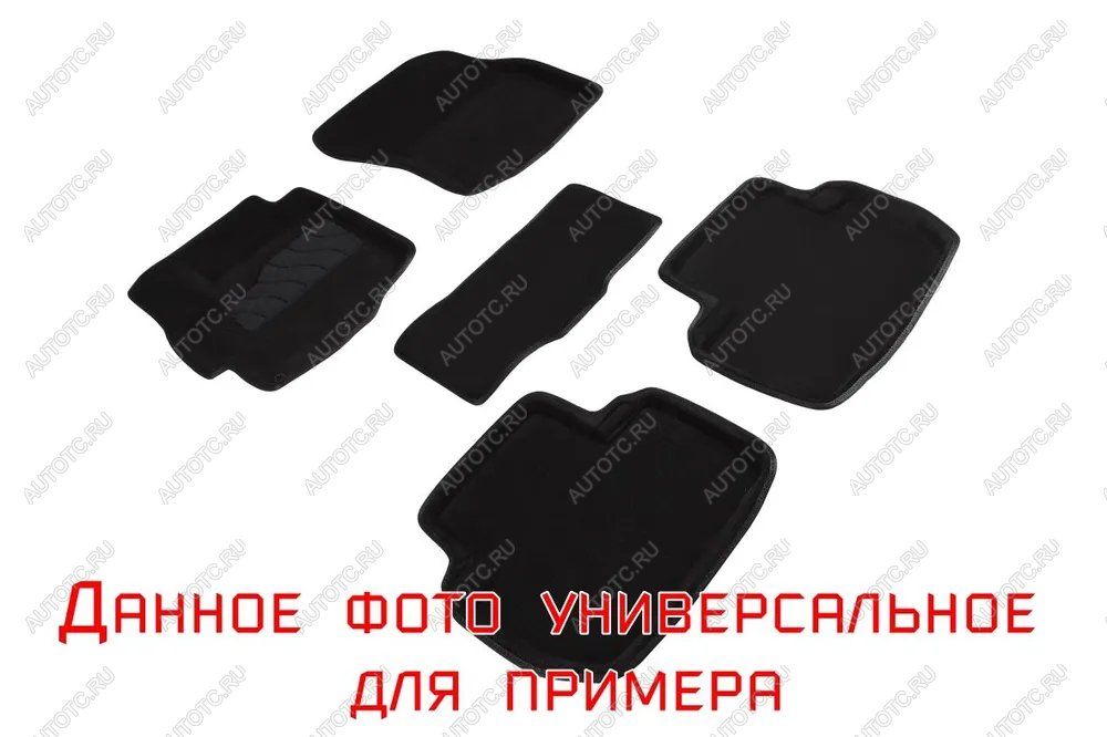 5 249 р. Коврики в салон (3D ВОРС ) Seintex  Haval M6 (2021-2025) (серый)  с доставкой в г. Керчь