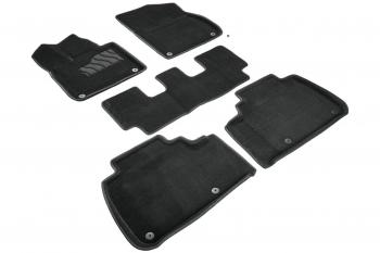 Коврики 3D ВОРС Li Auto L7 черные Seintex 99569