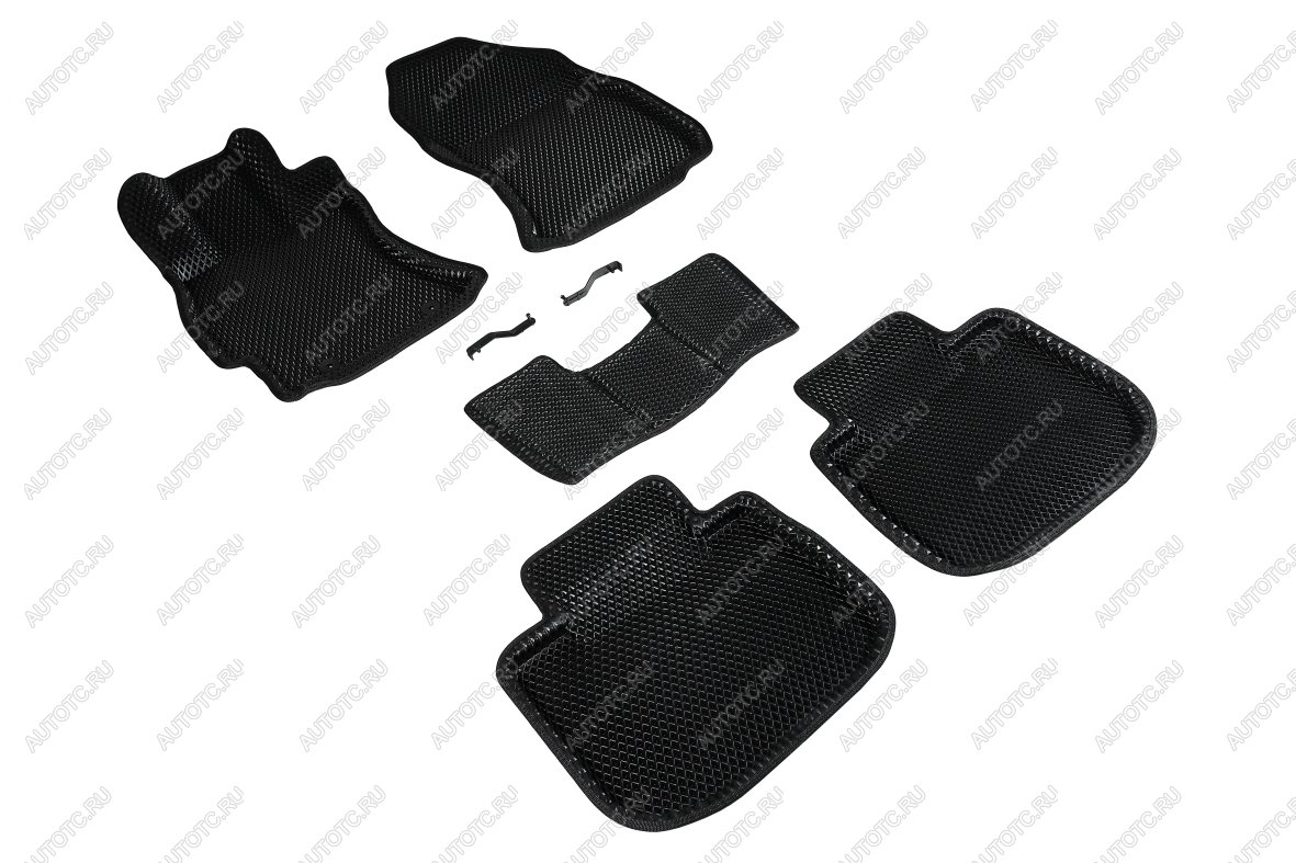 5 699 р. Коврики EVA 3D ромб для Subaru Outback V 2015-2021 Seintex 95343  с доставкой в г. Керчь