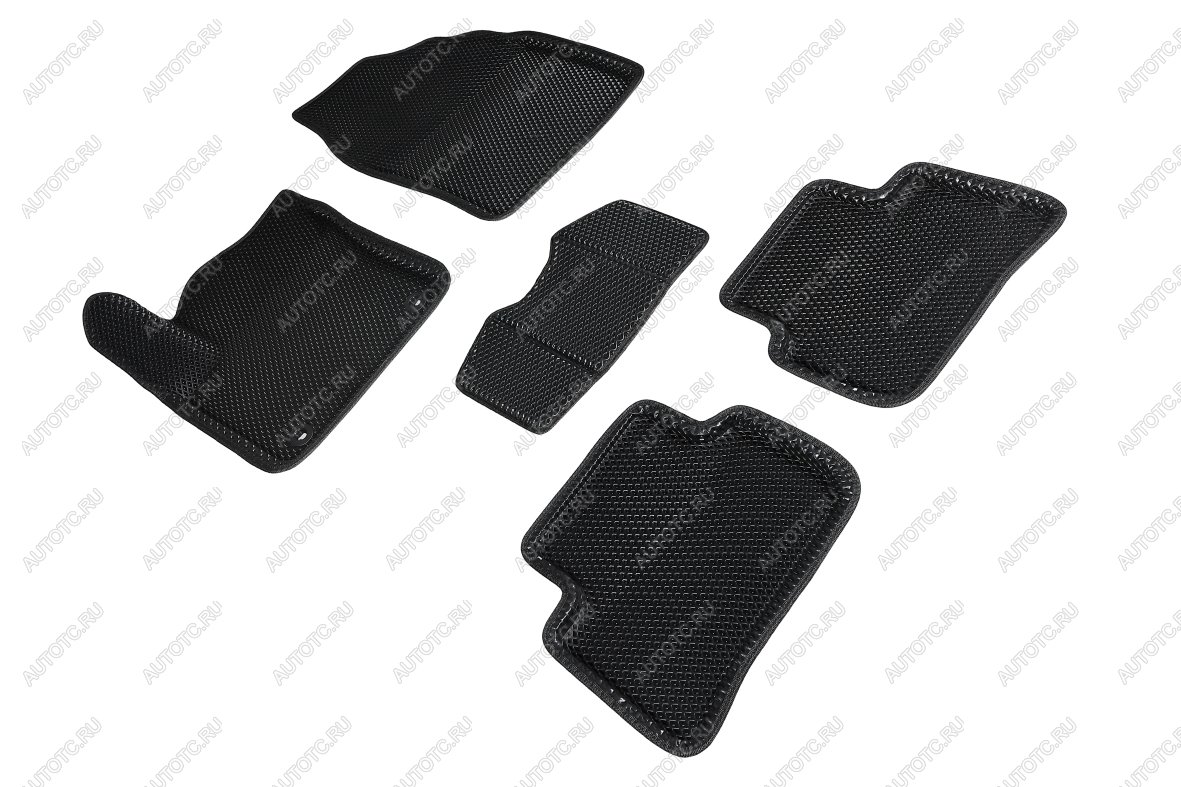 6 299 р. Коврики EVA 3D ромб для Toyota C-HR 4WD 2016-2019 Seintex 95219  с доставкой в г. Керчь