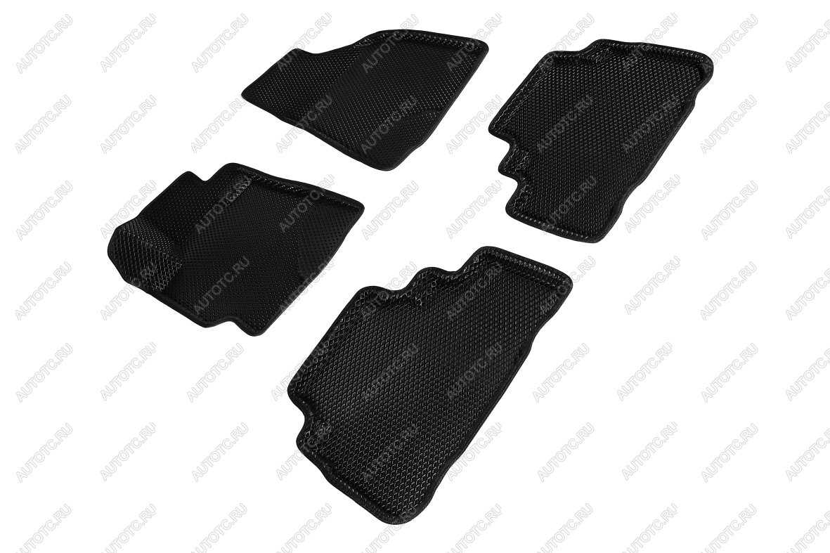 5 999 р. Коврики EVA 3D ромб для Toyota Highlander II 2007-2013 Seintex 95351  с доставкой в г. Керчь