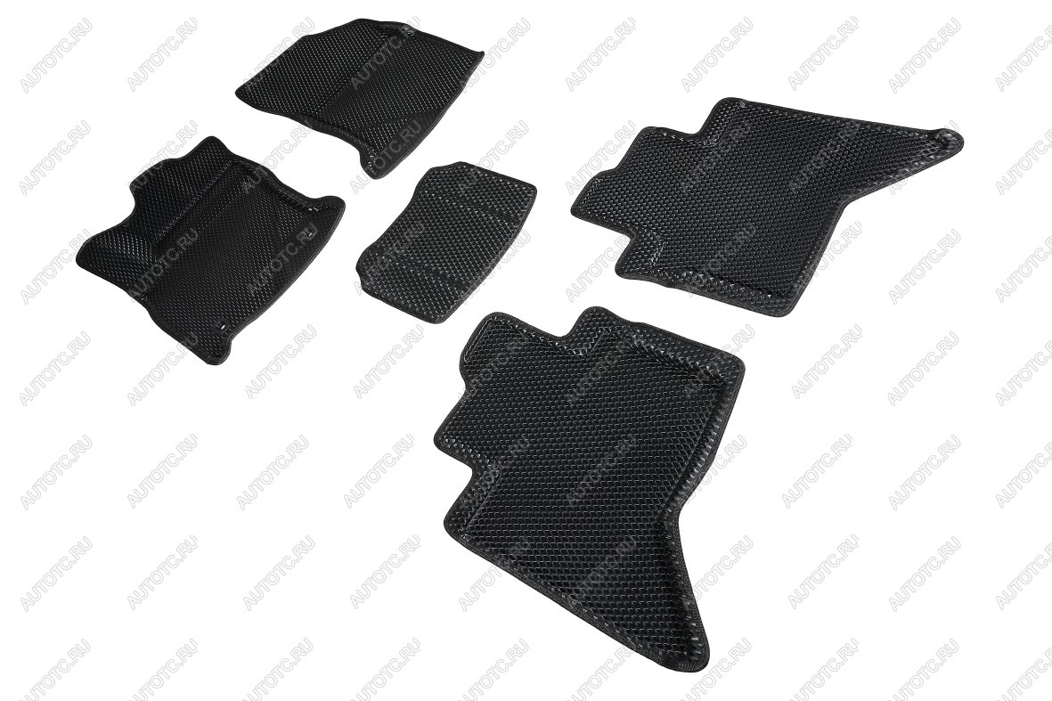 5 999 р. Коврики EVA 3D ромб для Toyota Hilux VIII 2015-н.в. Seintex 95354  с доставкой в г. Керчь