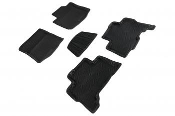 Коврики EVA 3D ромб для Toyota Land Cruiser Prado 150 2009-2013 Seintex 95350
