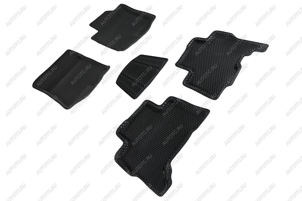 5 999 р. Коврики EVA 3D ромб для Toyota Land Cruiser Prado 150 2009-2013 Seintex 95350  с доставкой в г. Керчь