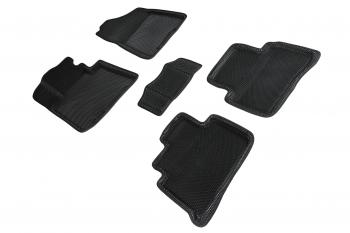 Коврики EVA 3D соты для Hyundai Tucson III Rest 2018-2021 Seintex 95166
