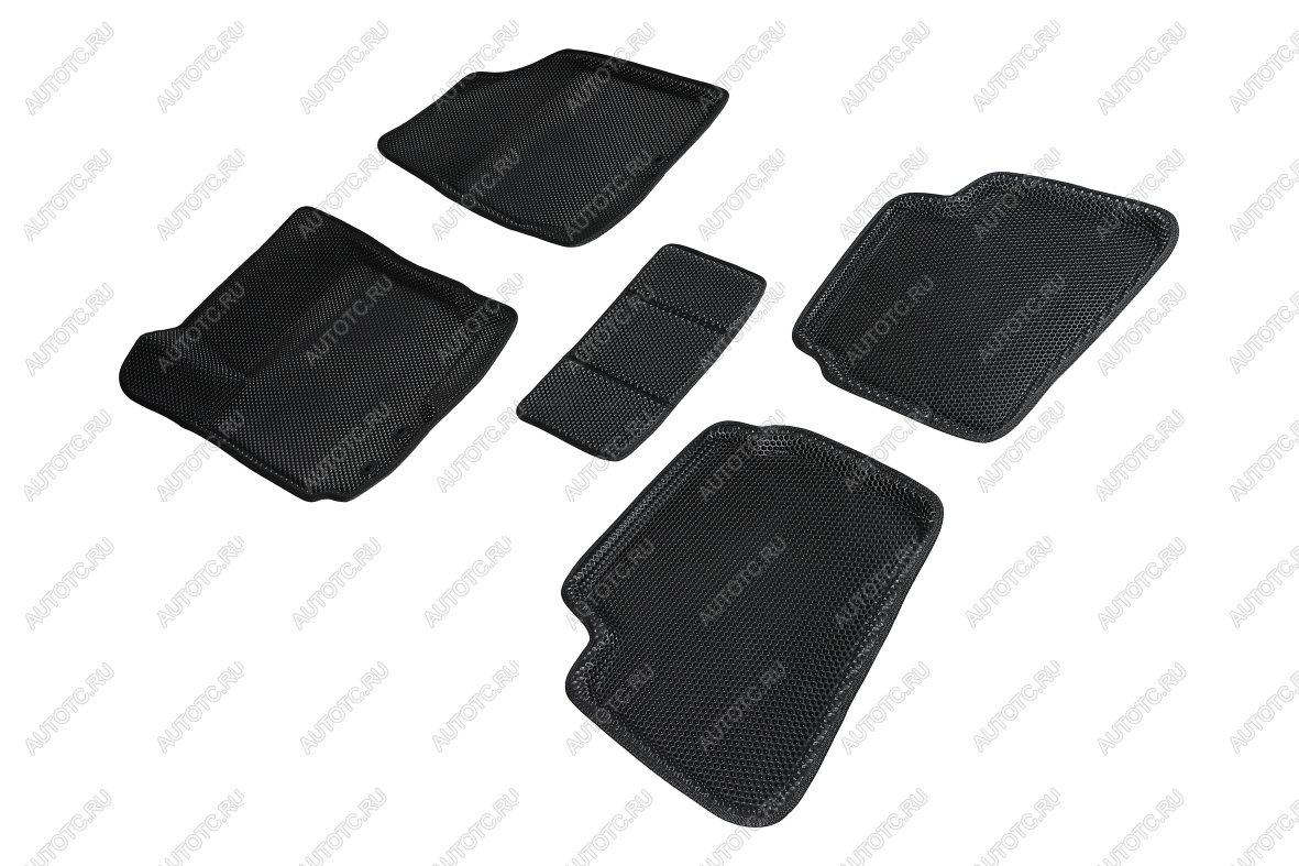 5 449 р. Коврики EVA 3D соты для KIA Ceed 2007-2012 Seintex 95402  с доставкой в г. Керчь
