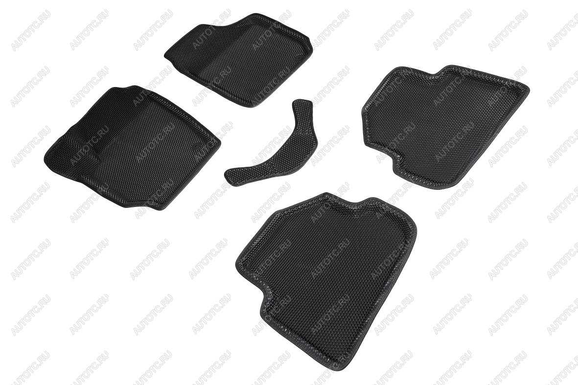 5 499 р. Коврики EVA 3D соты для Skoda Fabia 2007-2018 Seintex 95440  с доставкой в г. Керчь