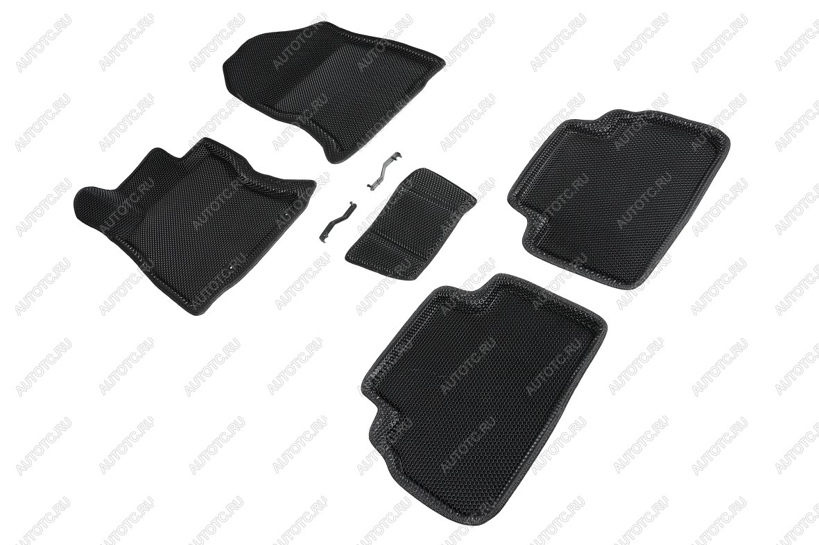 5 499 р. Коврики EVA 3D соты для Subaru Forester V 2018-н.в. Seintex 95441  с доставкой в г. Керчь