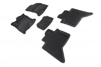 Коврики EVA 3D соты для Toyota Hilux VIII 2015-н.в. Seintex 95446