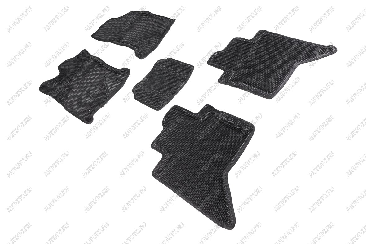 5 849 р. Коврики EVA 3D соты для Toyota Hilux VIII 2015-н.в. Seintex 95446  с доставкой в г. Керчь