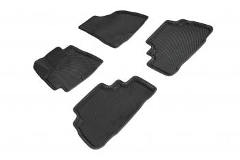 Коврики EVA 3D соты для Toyota Highlander II 2007-2013 Seintex 96404