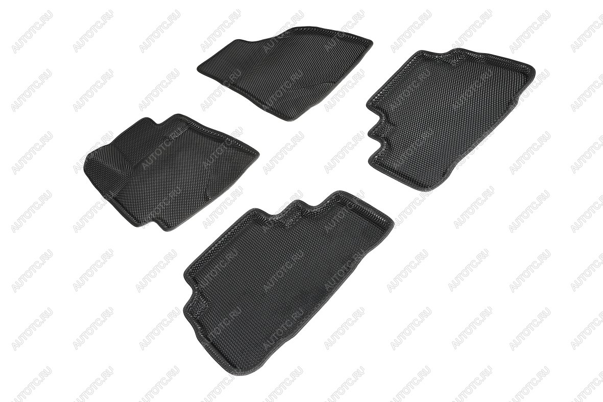 5 849 р. Коврики EVA 3D соты для Toyota Highlander II 2007-2013 Seintex 96404  с доставкой в г. Керчь