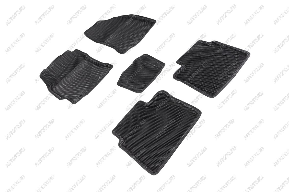 5 249 р. Коврики EVA 3D соты для Toyota Corolla XII (E160,170) 2013-2018 Seintex 95259  с доставкой в г. Керчь