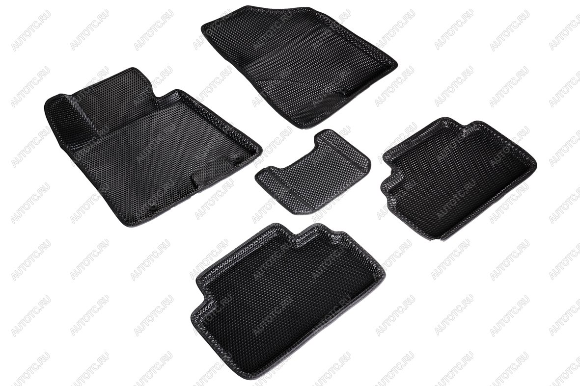 5 499 р. Коврики EVA 3D соты для KIA Ceed II 2012-2018 Seintex 98522  с доставкой в г. Керчь