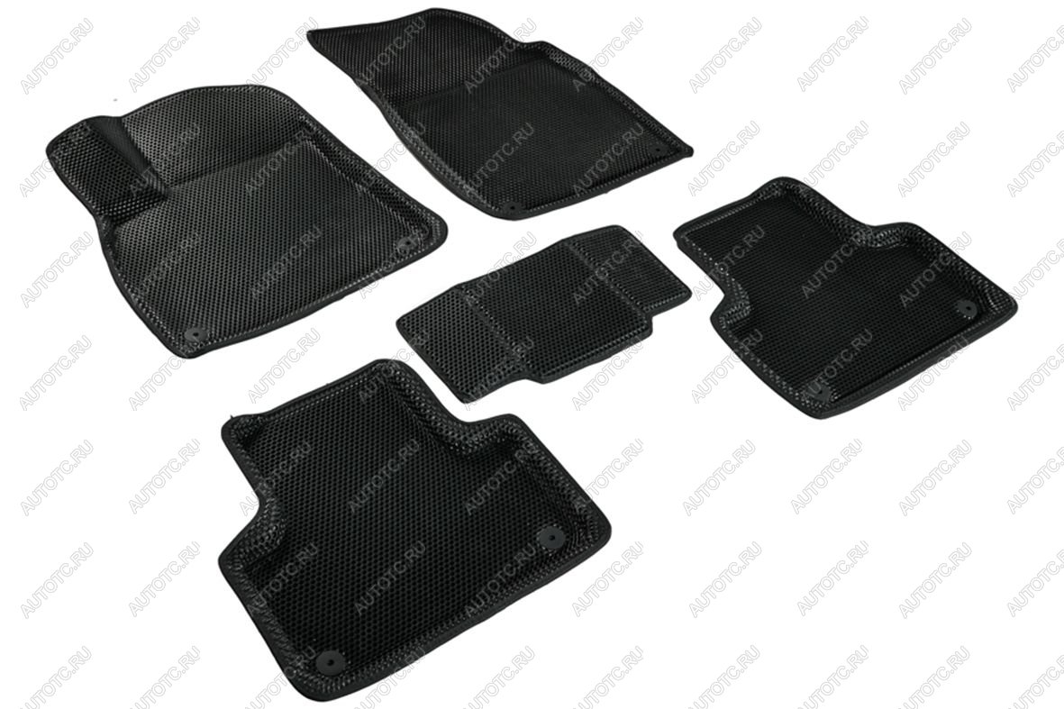 5 499 р. Коврики EVA 3D соты для Audi Q7 II 2015-н.в. Seintex 98841  с доставкой в г. Керчь