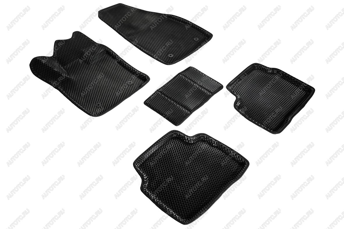 4 999 р. Коврики в салон (3D EVA РОМБ) Seintex  Geely Tugella  FY11,HPBA4 (2019-2025) дорестайлинг, рестайлинг (черный)  с доставкой в г. Керчь