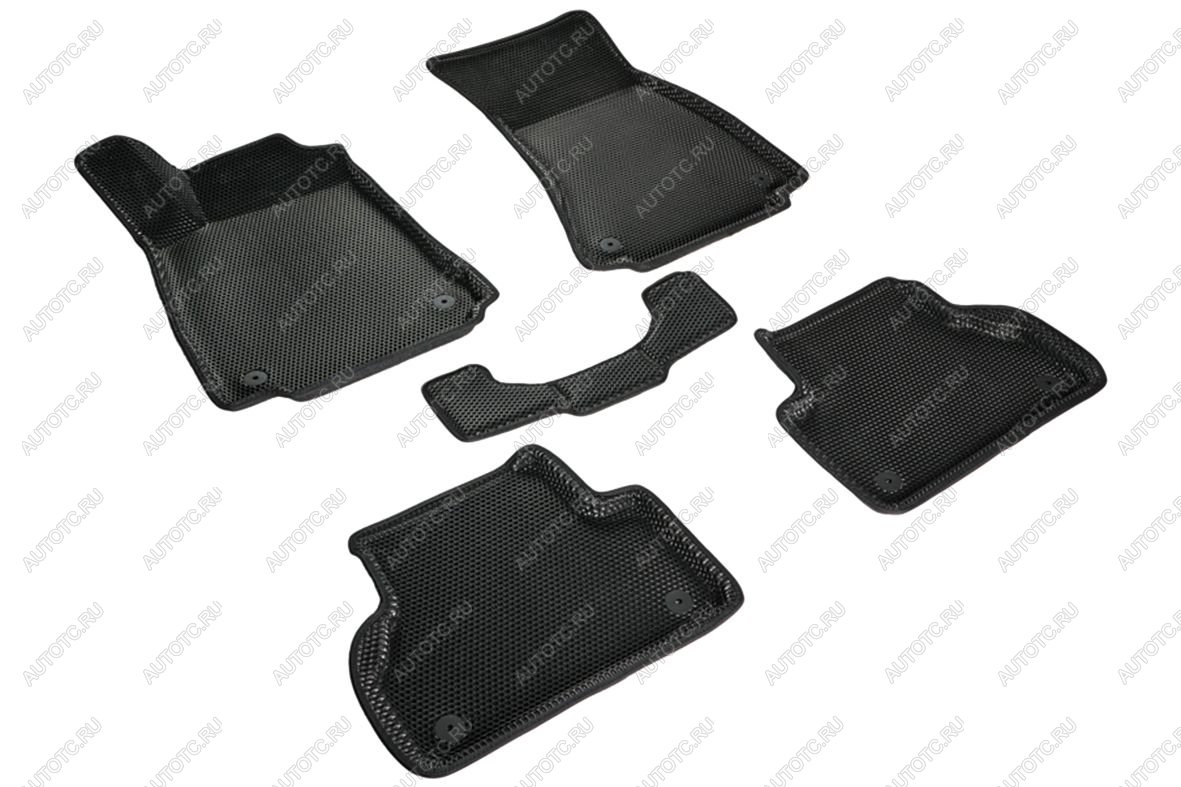 5 499 р. Коврики EVA 3D соты для Audi A4 (B9) 2015-н.в. Seintex 98614  с доставкой в г. Керчь