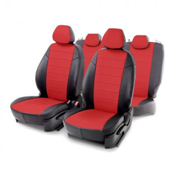 Чехлы из экокожи для KIA Soul 2009-2014 Seintex 97315