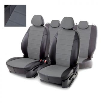 Чехлы из экокожи для Subaru Forester IV 2012-н.в. Seintex 98714