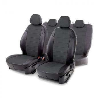 Чехлы из экокожи для Subaru Forester IV 2012-н.в. Seintex 316724