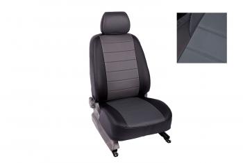 Чехлы из экокожи для UAZ Patriot LimitedPickUp (спинка под подлокотник) 2015-н.в. Seintex 86887