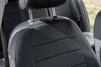 15 399 р. Чехлы из экокожи для Skoda Rapid 4060 (без задн. подл.) 2020-н.в. Seintex 94594  с доставкой в г. Керчь. Увеличить фотографию 4