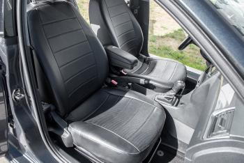 15 399 р. Чехлы из экокожи для Skoda Rapid 4060 (без задн. подл.) 2020-н.в. Seintex 94594  с доставкой в г. Керчь. Увеличить фотографию 3