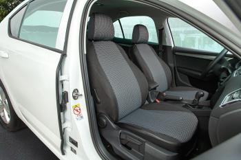 4 999 р. Чехлы из Жаккарда для Skoda Octavia A8 (без подлокотника) 2020-н.в. Seintex 95782  с доставкой в г. Керчь. Увеличить фотографию 2