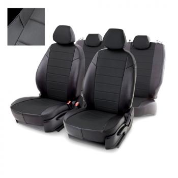 Чехлы из экокожи для Skoda Octavia A8 4060 (с подл.) 2020-н.в. Seintex 98803