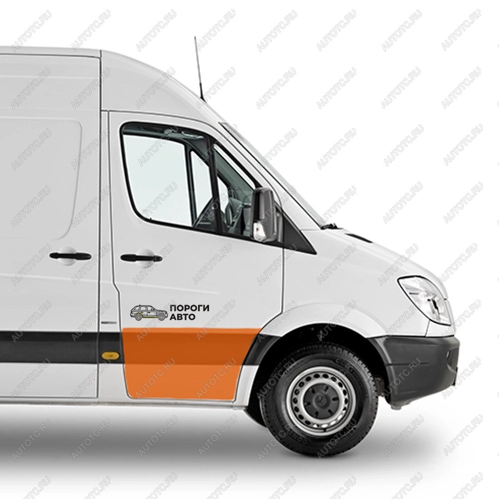 4 499 р. Пенка пассажирской двери увеличенная Volkswagen Crafter maxi long   ufudu  с доставкой в г. Керчь