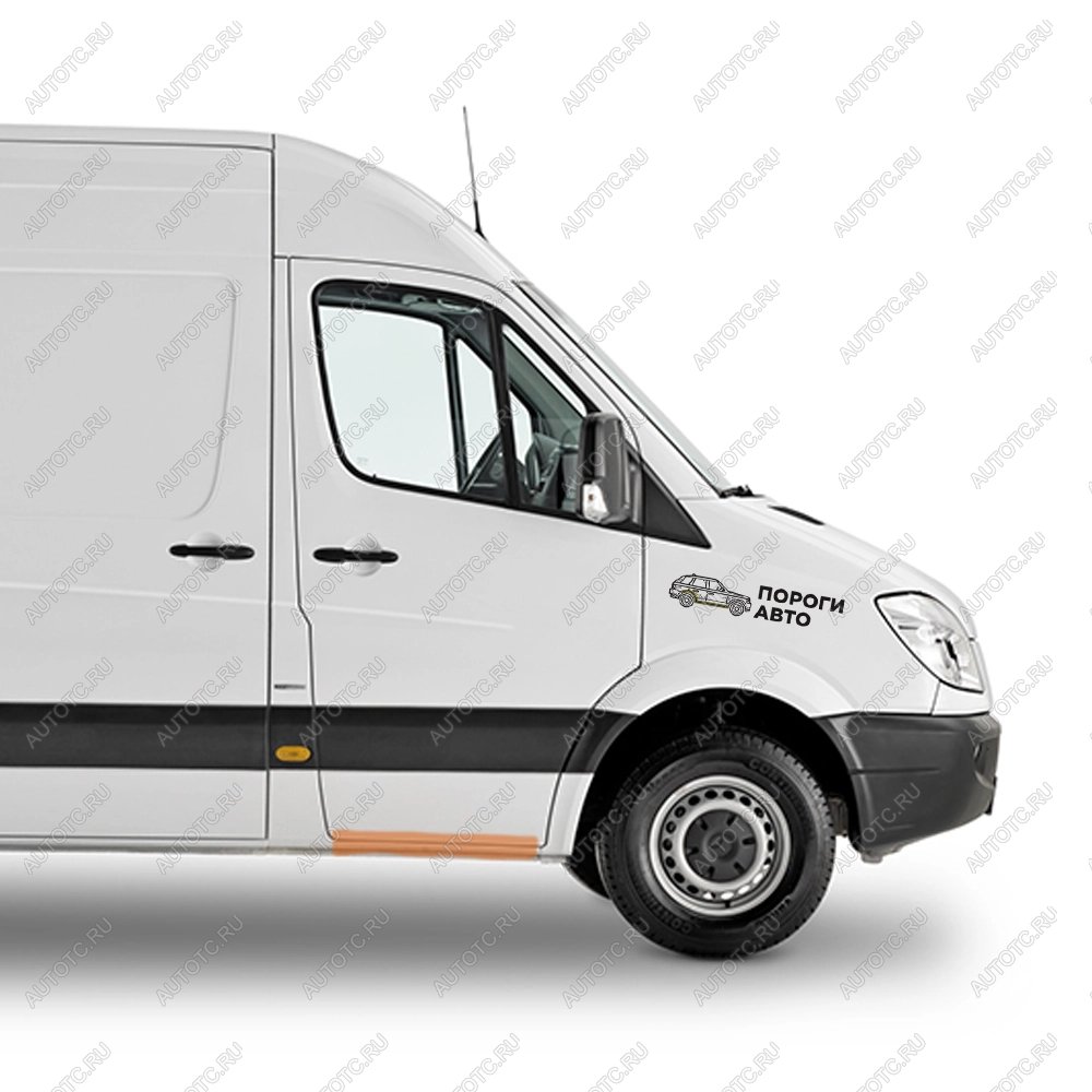 2 799 р. Порог пассажирской двери Volkswagen Crafter mini   lzoul  с доставкой в г. Керчь