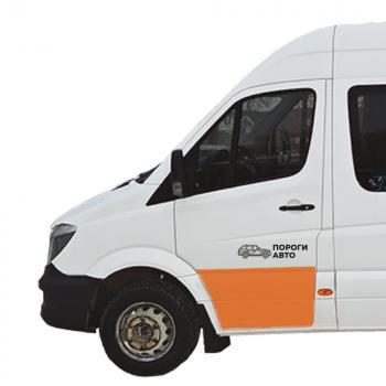 4 499 р. Пенка водительской двери увеличенная Mercedes Sprinter 906 super mini  Пороги-Авто jehvt  с доставкой в г. Керчь. Увеличить фотографию 1
