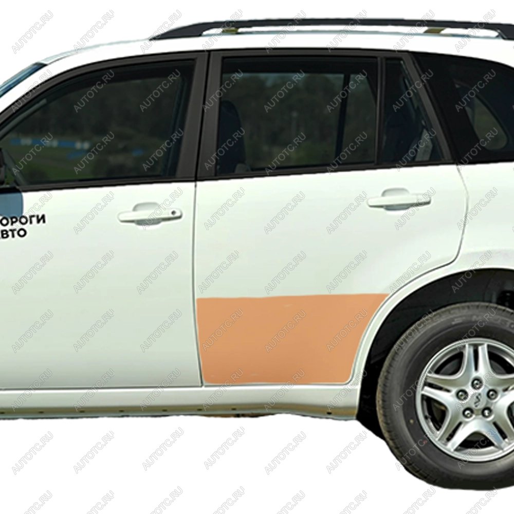 4 299 р. Ремкомплект задних дверей Chery Tiggo T11  Пороги-Авто xwnhd-01  с доставкой в г. Керчь