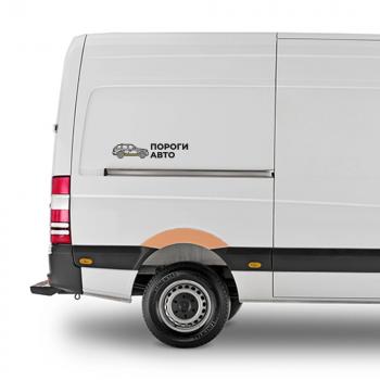 2 199 р. Ремонтная арка заднего правого крыла Volkswagen Crafter maxi long  Пороги-Авто psdlp  с доставкой в г. Керчь. Увеличить фотографию 1
