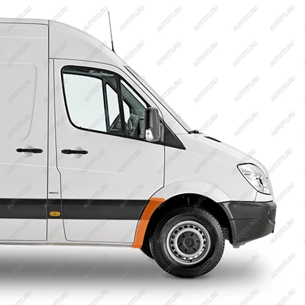 1 699 р. Сапожок переднего правого крыла Mercedes Sprinter 906 mini  Пороги-Авто rytzs  с доставкой в г. Керчь