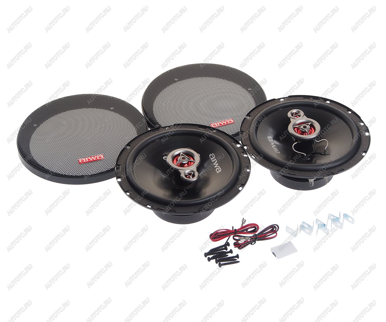 2 589 р. Колонки коаксиальные 6 (16см) 65Вт AIWA AIWA asm-630  с доставкой в г. Керчь