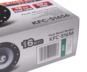 2 799 р. Колонки коаксиальные 6 (16см) 30Вт KENWOOD KENWOOD kfc-s1656  с доставкой в г. Керчь. Увеличить фотографию 5