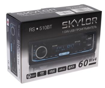 3 299 р. Магнитола автомобильная 1DIN SKYLOR SKYLOR rs-510bt  с доставкой в г. Керчь. Увеличить фотографию 6
