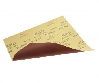 57 р. Бумага наждачная водостойкая P-1000 (230х280) MOLLI MOLLI 064-01343  с доставкой в г. Керчь. Увеличить фотографию 1