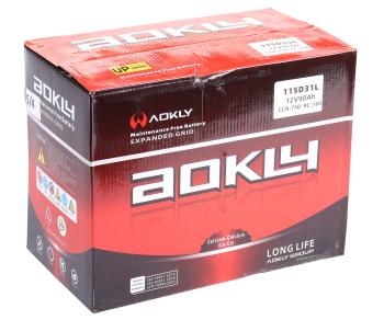 11 849 р. Аккумулятор AOKLY 90Ач обратная полярность AOKLY 6ст90(0) 115d31l  с доставкой в г. Керчь. Увеличить фотографию 6