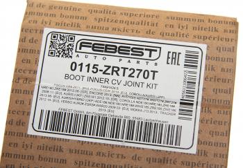 1 399 р. Пыльник ШРУСа FORD Focus (11) внутреннего комплект FEBEST FEBEST 0115-zrt270t  с доставкой в г. Керчь. Увеличить фотографию 3