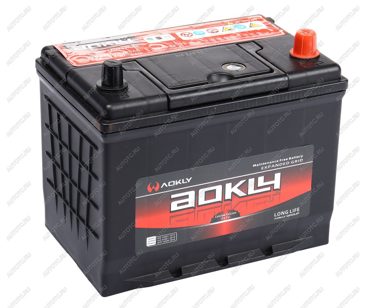9 499 р. Аккумулятор AOKLY 80Ач обратная полярность AOKLY 6ст80(0) 95d26l  с доставкой в г. Керчь