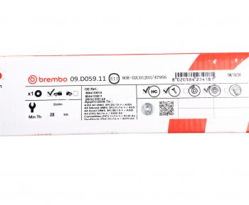 12 849 р. Диск тормозной AUDI Q5 (17-) передний (338х30) (1шт.) BREMBO BREMBO 09d05911  с доставкой в г. Керчь. Увеличить фотографию 6
