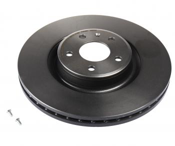 12 849 р. Диск тормозной AUDI Q5 (17-) передний (338х30) (1шт.) BREMBO BREMBO 09d05911  с доставкой в г. Керчь. Увеличить фотографию 1