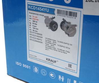 28 949 р. Компрессор HYUNDAI Creta (16-) кондиционера KRAUF KRAUF kcd1454yu  с доставкой в г. Керчь. Увеличить фотографию 4