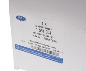 7 999 р. Фланец FORD Focus (04-) системы охлаждения OE FORD 1531004  с доставкой в г. Керчь. Увеличить фотографию 5