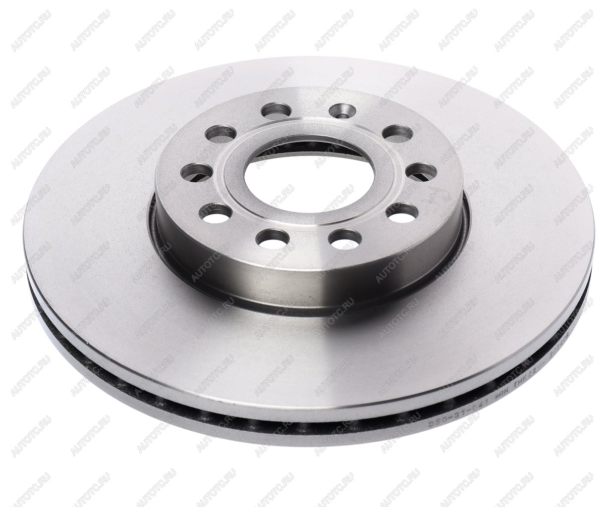 2 179 р. Диск тормозной VW Golf (04-) AUDI A3 (04-) SKODA Octavia (05-) передний (1шт.) MEGAPOWER MEGAPOWER 350-31-041  с доставкой в г. Керчь