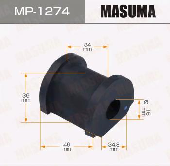 Втулка переднего стабилизатора MASUMA Honda Civic ( EU,  ES) (2003-2006)  хэтчбэк 5 дв. рестайлинг, седан рестайлинг